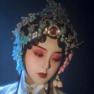  戏子头像古风真人高清唯美戏子古风图片