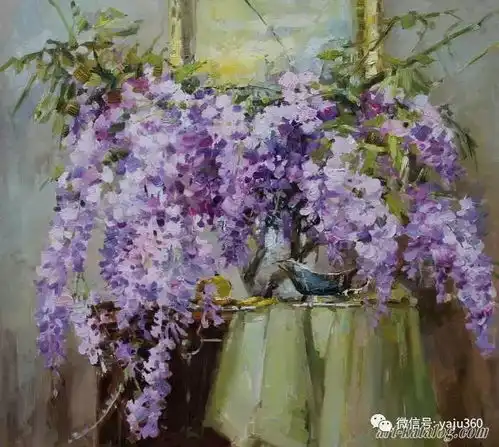  花卉风景乌克兰女画家zyuzkovanatalia