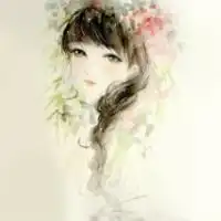 女生头像花朵唯美清新古