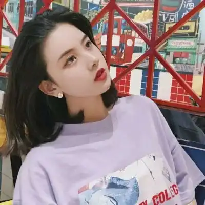  紫色系女生头像该来的总会来该女生头像我要个性网