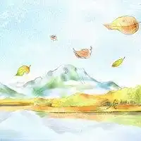 素描风景头像图片大全黑白素描唯美景色头像