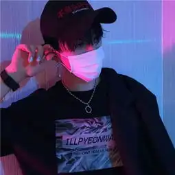  帅气男生戴眼镜侧脸头像你让我想起来就觉得心里温暖