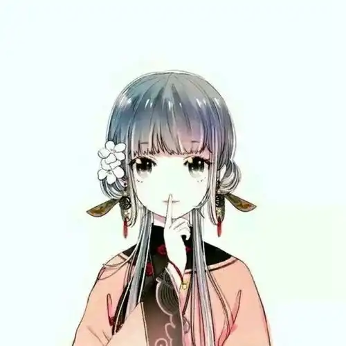  2020最火微信qq可爱呆萌霸气高冷仙女生闺蜜头像,最潮动漫二次元情侣头像第15期