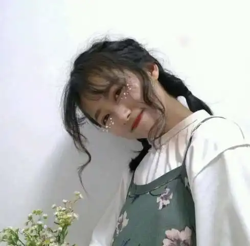 女生头像ins质感干净学生既见君子