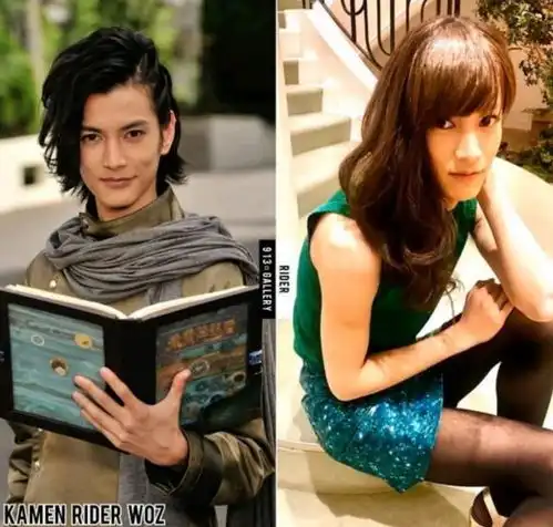  当假面骑士演员集体女装,战兔美如画,小魔王颜值爆表
