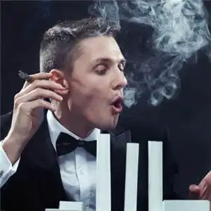  男人微信抽烟头像很成功很成熟的抽烟的男士图片