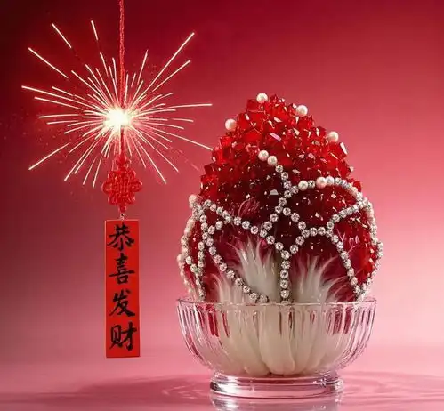  招财旺运的白菜头像分享