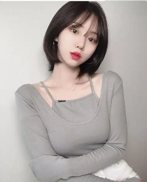  层次初恋少女短发