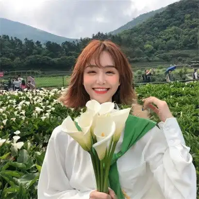 女生qq头像绿色系,干净唯美可爱一点的女生