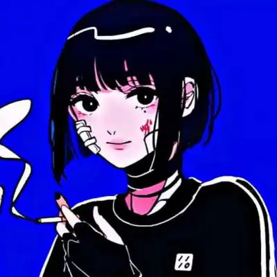  校园女生同桌头像一左一右
