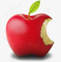  咬掉一口的苹果素材图片免费下载高清效果元素png千库网图片编号6028058