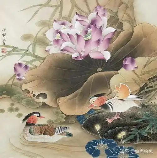  画家李世野清新脱俗雅俗共赏