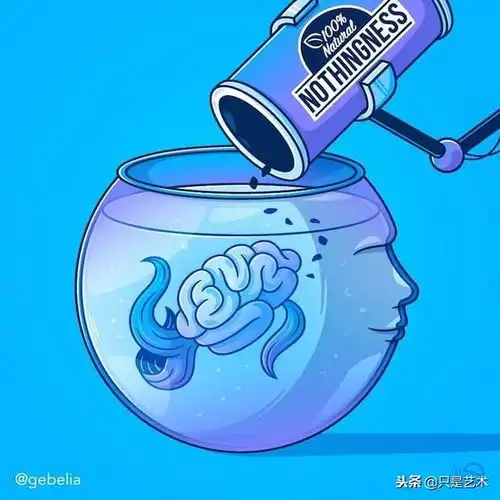  一组让你思考人生的插画,现代社会到底是什么在腐蚀人类