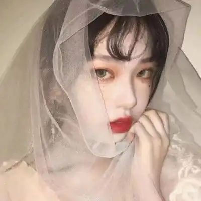 ins头像女生仙气侧脸动