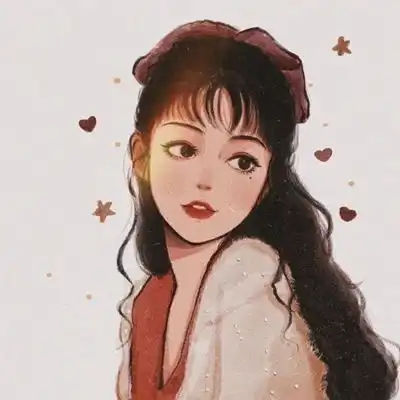  2023最新唯美手绘女生微信头像