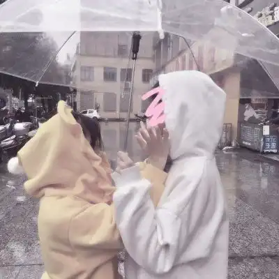  女生闺蜜头像真人两张霸气新款闺蜜二人头像
