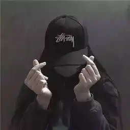女生头像霸气超拽戴口罩