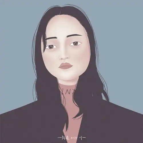 插画头像