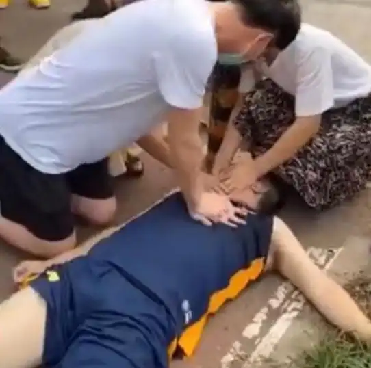  男子公园健身倒地不起,经抢救无效死亡,医生戴口罩酸中毒了