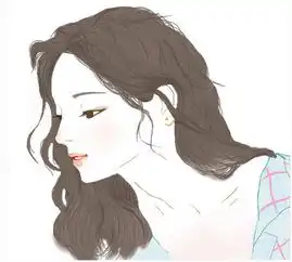 ins头像女生仙气侧脸动