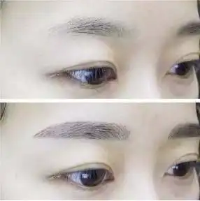  变成蜡笔小新,你的眉毛刚做的