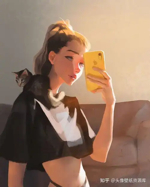 女明星头像ins高级质感