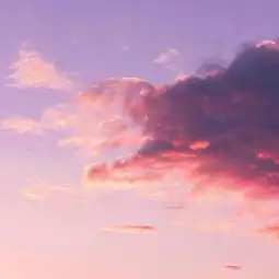  好看的糖果色天空图片大全你脸红的样子好像猪