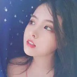  堆糖甜美女神头像美丽女生长发头像