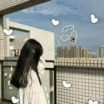 情侣头像单人不露脸一方