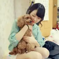 女生头像萌宠小狗qq头像