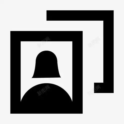  照片肖像图标icon标识标志ui图标设计图片免费下载页面网页平面电商创意素材护照图标
