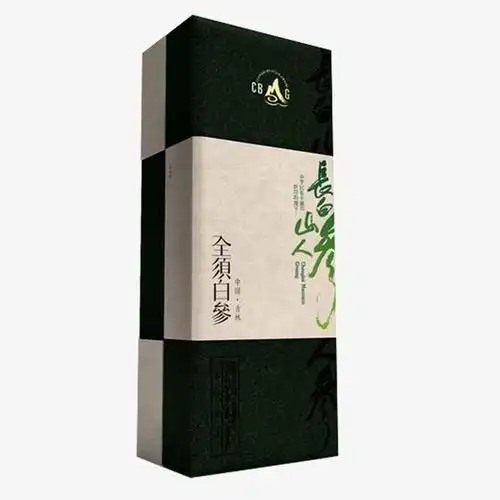  人参茶包装设计小素材