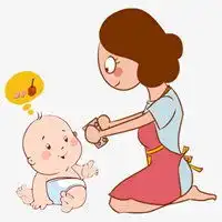 妈妈和宝宝的卡通头像一张两人微信头像图片大全