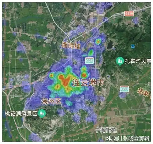  淮海经济区核心区8市热力图对比,徐州第一济宁第二