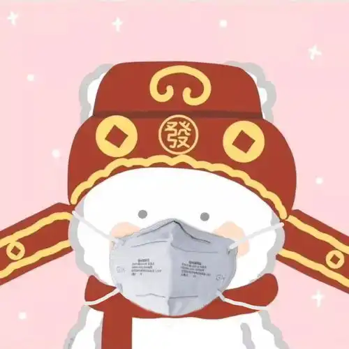  超火戴口罩头像来了
