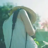  安静唯美气质清纯女神头像,累了我陪你走