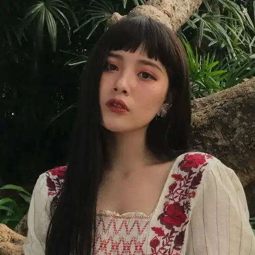 微信头像女真人高冷闺蜜