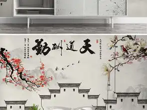  原创简约天道酬勤山水工笔画花鸟背景墙图片设计素材高清模板下载76.34mb现代简约电视背景墙大全