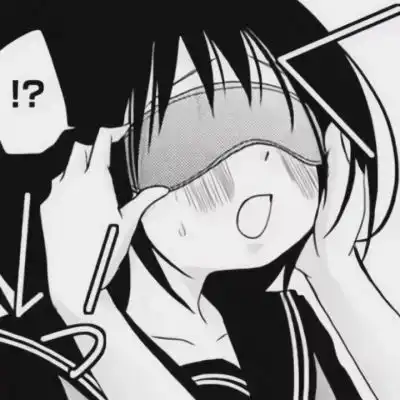 黑白手绘漫画女头,超好看的黑白漫画头像女