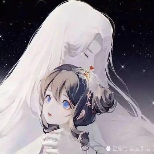 ins头像女生仙气侧脸动