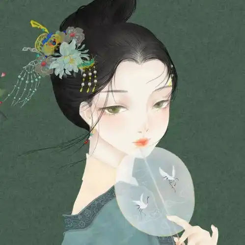  有没有古风动漫女子头像急求