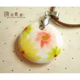  锦陶素器丨生如夏花手工陶瓷饰品首饰清堆糖,美好生活研究所