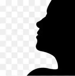  女性头像剪影图片女性头像剪影图片素材免费下载千库网