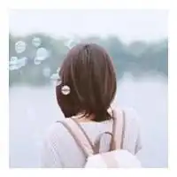 qq头像女生可爱萌动漫 唯美背影