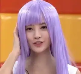  女明星留紫发热巴难以驾驭,杨幂美到爆,看到赵丽颖我酸了