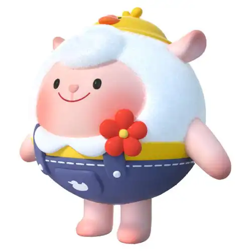  夏日有羊咩烦恼蛋仔派对flyingdongdong联动治愈而来