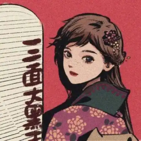  好看的小清新闺蜜头像一人一张卡通图片