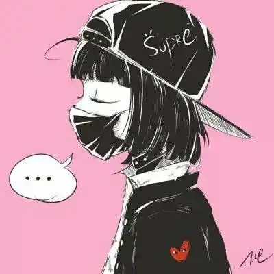  好看的漫画头像女生图片高冷高清二次元头像女