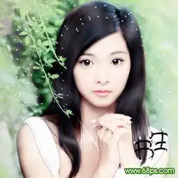  photoshop把照片装成清新的古典仿手绘效果