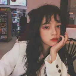  黑暗冷酷真人女头像一组高冷丧系图片